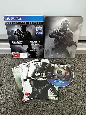 Call Of Duty: Infinite Warfare Legacy Pro Edition - Ps4 - Steel Book-FREE POST🔥 • $34.95