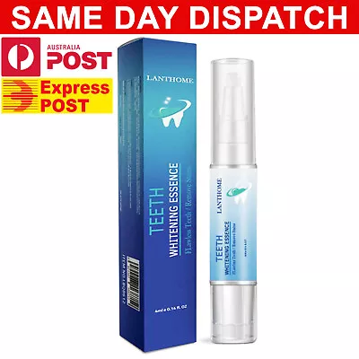 $15.50 • Buy New Teeth Whitening Pen White Tooth Clean Gel Uv Bleach Dental Strength Instant
