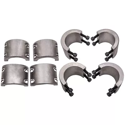 4 Steel Tube Clamps Weldable Bolt On 1.75  1 3/4  Roll Cage Mounts • $51.60