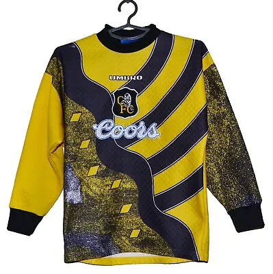 Chelsea 1995/1997 Goalkeeper Football Shirt Jersey Umbro Yl Boys • £48.59