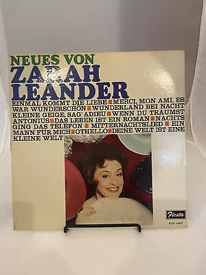 ZARAH LEANDER Neues Von GERMAN DE FIESTA LP FLP 1407 • $4.95