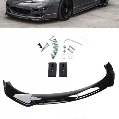 For Nissan 300zx Z32 Gloss Black Car Front Bumper Lip Splitters Spoiler Kits AU • $50.95