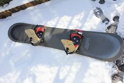 £130 • Buy Burton Snowboard Floater 63 & Burton Custom Bindings