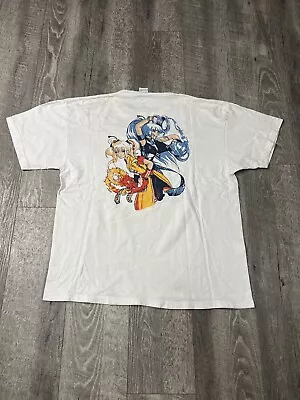 Vintage Anime Shirt Mens XL Jacon 2005 Cosplay Convention Fire Water Girls Y2K • $40