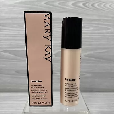 Mary Kay TimeWise Night Restore & Recover Complex Normal To Dry Skin New 041270 • $18.99