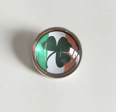 £2.50 • Buy Southern Ireland Flag Irish Shamrock Celtic Pin Badge 20mm St Patricks Day 