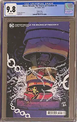 Mister Miracle: The Source Of Freedom #4 Variant CGC 9.8 • $41.97