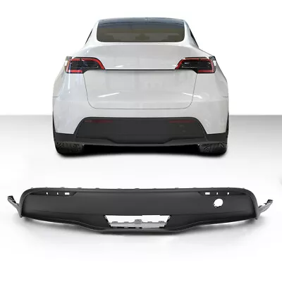 Rear Bumper Lower Valance Cover Black Fit For 20-23 Tesla Model Y 1494006-00-A • $108.90