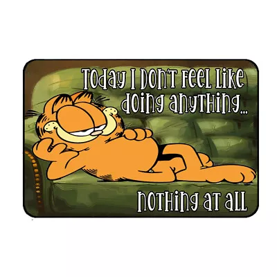 Garfield Fridge Magnet Today I Don't Feel Like Doing Anything Nothing At All 3x4 • $9.31