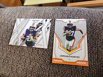 2024 Sage Football 2 Card Lot Jarquez Hunter Auburn Tigers #59 #84 • $1.85