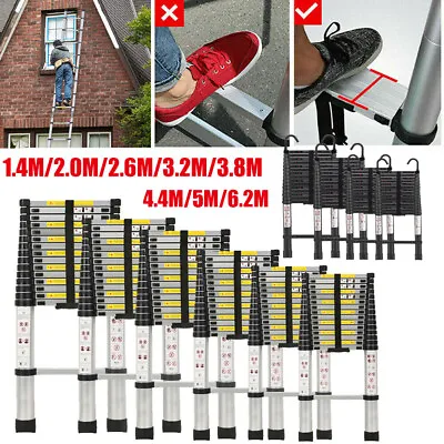 Telescopic Loft Ladder Extendable Collapsible Step Ladders Securing Bolt UK • £43.97
