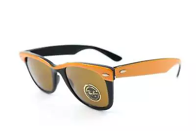 Vintage Ray-ban Wayfarer B&l5022 Orange • $305.99