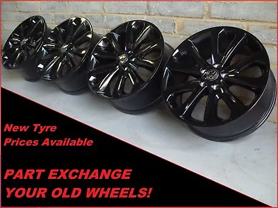 Genuine 20  Range Land Rover Black 5002 Alloy Wheels To Fit VW Transporter T5 T6 • $1130.61