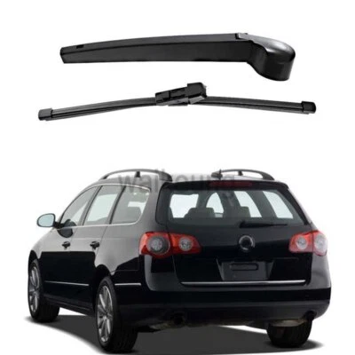 $12.29 • Buy Rear Wiper Arm & Blade Set For 06-09 VW Golf GTI R32 Rabbit 06-10 Passat Wagon