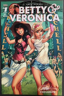 Betty & Veronica #1 Variant Cover - Signed By J. Scott Campbell Archie Comics • $19.99