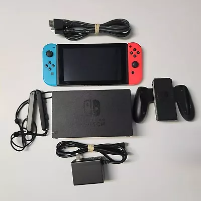 Nintendo Switch Console System (HAC-001) (TESTED) • $175