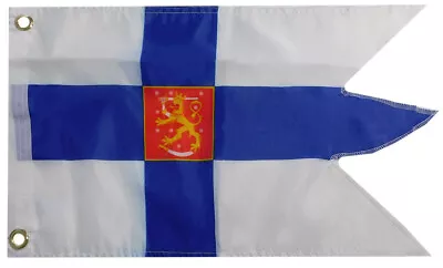 12X18 Finland War Swallow Tail 12 X18  100D Woven Poly Nylon Car Boat Flag Grmts • $9.88