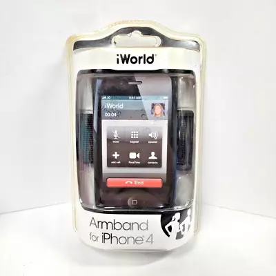 IWorld Armband For IPhone 4 Fitness Apple Phone Holder • $7.98