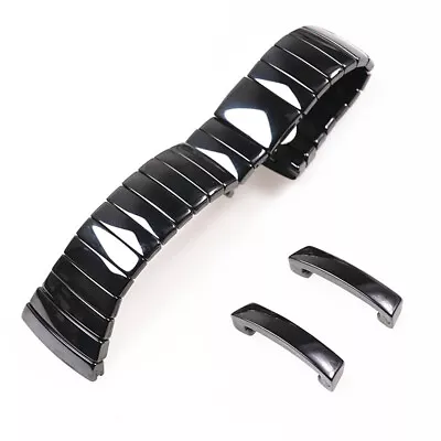 26mm(29mm) Men's Ceramic Watch Band Strap​ Bracelet For RADO SINTRA Black • £47.99