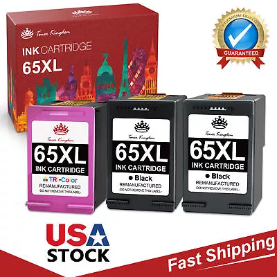 65 XL 65XL Ink Cartridge For HP Deskjet 2600 2652 2636 ENVY 5010 5052 5055 LOT • $22.85