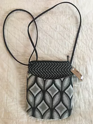 New W/Tag Maruca Cupcake Black And White Mini Xbody Purse • $36