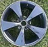 1x Ford Falcon FPV BA BF FG Alloy Rim Wheel 19inch XR6 XR8 DARK ARGENT • $699.99