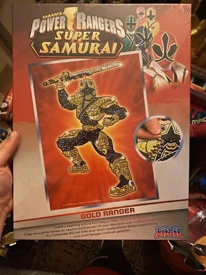 £12.99 • Buy Sequin Art Pin It Power Rangers Super Samurai Gold Ranger 