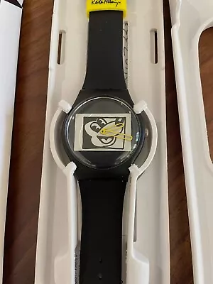 Swatch Watch Keith Haring X Mickey Mouse  • $190