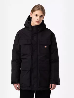 Glacier View Expedition Parka Men Black • $195.44