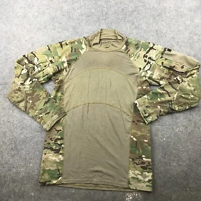 US Military Shirt Mens Medium Multicam Camo Base Layer Combat Tactical ARMY * • $19.71