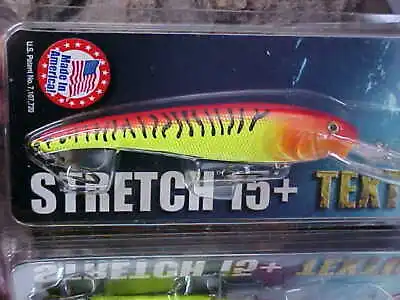 Mann's Textured Stretch 15+ BIGFISH Cast/Trolling Lure T15-03 In CABO SUNSET • $15.69