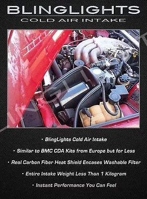 BMW E30 E32 E34 E36 E46 318i 325i M3 Cold Air Intake Motor CAI Performance Kit • $134.99