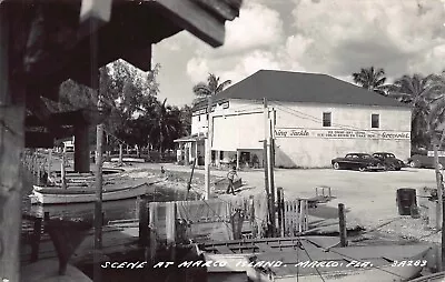 FL 1950’s FLORIDA REAL PHOTO General Store At Marco Island FLA - Collier County • $42.95