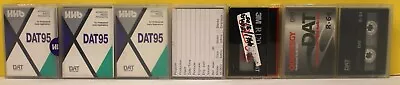 Mixed Lot Of 07 Used As Is / As Blank DAT Cassette Cartridges Digital Audio Tape • $24.99