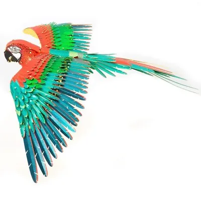 Parrot Jubilee Macaw Color Premium ICONX ICX118 Metal Earth 3D Model Kit • $30.95