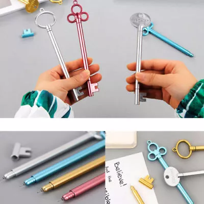 £2.19 • Buy 1 - 5 Pcs Novelty Key Style Pen Stationery Biro Handbag Fun Fashion Colours | UK
