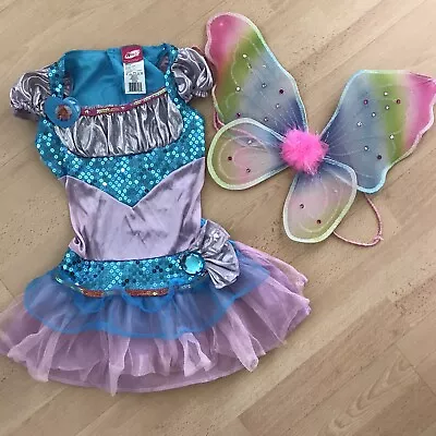 Winx Club Rainbow Fairy Girls Halloween Costume Party Dress Up Kids Size 4-6X • $49.99