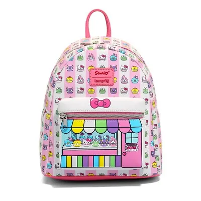 HELLO KITTY MACARON Mini Backpack LOUNGEFLY Bag BRAND NEW W/ TAGS Sanrio FRIENDS • $99.80