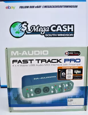 M-Audio Fast Track Pro USB Audio / MIDI Interface • $85