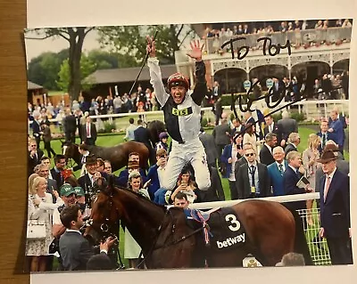 Frankie Dettori Signed Horse Racing Photograph Autograph • £9.99