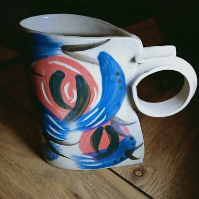 £5 • Buy Pottery Ornament, Unusual Design, Very Attractive Markings, Vintage