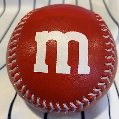 M&M’s Red M&M Mars 2019 Souvenir Promotional Baseball Ball • $59.99
