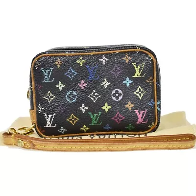 £238.73 • Buy LOUIS VUITTON Trousse Wapiti Cosmetic Pouch Bag Monogram Multi M58034 31BX572