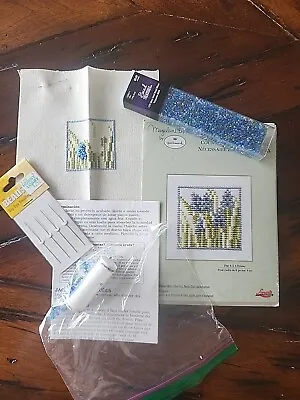 Marjolein Bastin Counted Cross Stitch Grape Hyacinths And Extra • $9