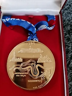 ADT London Marathon Medal  WINNERS Medal 1990 Larger Winners Size • £120
