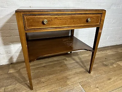 Antique Mahogany Side Table  / Hall Table . Free Delivery Available • £150