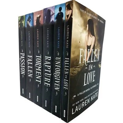 Lauren Kate Fallen Series 6 Books Collection Pack Set PassionTormentUnforgiven • £44.99
