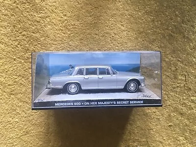 James Bond Car Collection Mercedes 600 - On Her Majesty’s Secret Service  • £6