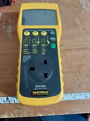 Martindale HPAT500 Rechargeable Pat Tester • £330