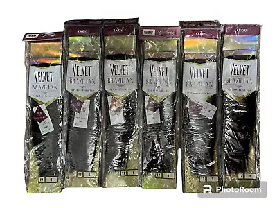 Outre Velvet Remi 100% Human Hair Yaki WVG 12  Color 1 - 6 Packs • $129.98